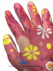 Перчатки с полиуритановым покрытием цветы микс - Производство и оптовая продажа хлопчатобумажных перчаток с ПВХ-покрытием, Екатеринбург