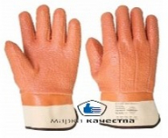 Перчатки зимние покрытые мягким и гибким ПВХ с неабразивной крошкой. - Производство и оптовая продажа хлопчатобумажных перчаток с ПВХ-покрытием, Екатеринбург