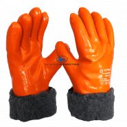 Перчатки НМС с мехом - Производство и оптовая продажа хлопчатобумажных перчаток с ПВХ-покрытием, Екатеринбург