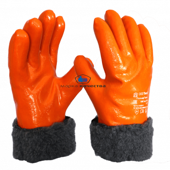 Перчатки НМС с мехом - Производство и оптовая продажа хлопчатобумажных перчаток с ПВХ-покрытием, Екатеринбург