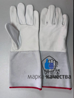 КР-0041 Краги спилковые Argon для аргоновой сварки - Производство и оптовая продажа хлопчатобумажных перчаток с ПВХ-покрытием, Екатеринбург