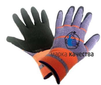 СП-0105 Перчатки "КОСМОС" антипорезные упк. 840/12 пар  - Производство и оптовая продажа хлопчатобумажных перчаток с ПВХ-покрытием, Екатеринбург